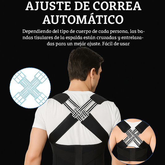 POSTURELANCE-CORRECTOR DE POSTURA AJUSTABLE